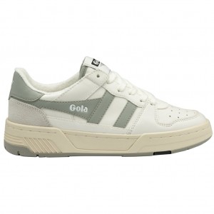 Gola Classics Allcourt Sneakers Blancas Gris Claro Colombia | 851YZGQMP
