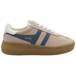 Gola Classics Athena Sneakers Rosas Blancas Colombia | 936YFUXHS