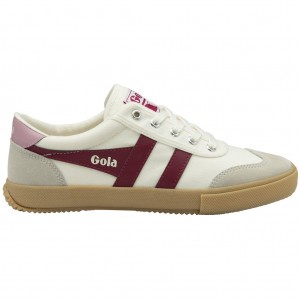 Gola Classics Badminton Plimsoll Sneakers Blancas Colombia | 328UQWFGT