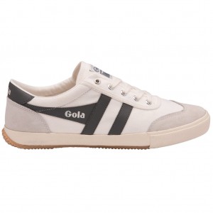 Gola Classics Badminton Plimsoll Sneakers Blancas Colombia | 920RKCNOX