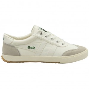 Gola Classics Badminton Plimsoll Sneakers Blancas Colombia | 968EVADQK