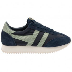 Gola Classics Boston '78 Snake Sneakers Azul Marino Colombia | 901SCFLVB