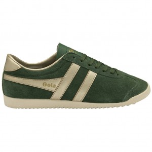 Gola Classics Bullet Pearl Sneakers Evergreen Colombia | 605XNCWLI