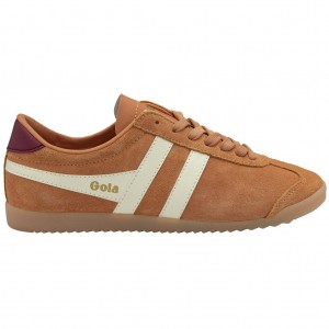 Gola Classics Bullet Suede Sneakers Blancas Colombia | 074YBPHLF