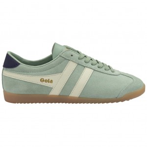 Gola Classics Bullet Suede Sneakers Blancas Colombia | 293DPVZMR