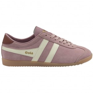 Gola Classics Bullet Suede Sneakers Blancas Colombia | 942YZFUGO
