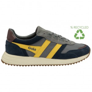Gola Classics Chicago Sneakers Azul Marino Colombia | 701SCLYKB