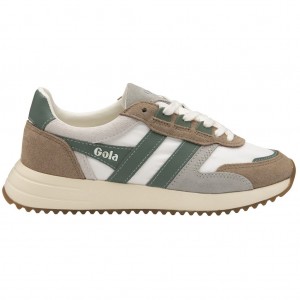 Gola Classics Chicago Sneakers Blancas Colombia | 836UEILQR