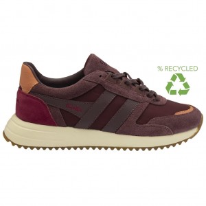 Gola Classics Chicago Sneakers Windsor Wine Windsor Wine Terracotta Colombia | 598JLFHTI