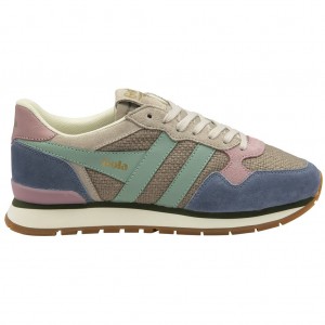 Gola Classics Colorado Sneakers Gris Verde Colombia | 549HMFPEG