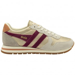 Gola Classics Daytona Blaze Sneakers Doradas Colombia | 481FZQSBN