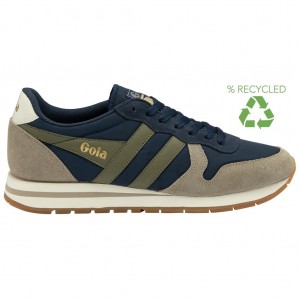 Gola Classics Daytona Chute Sneakers Azul Marino Kaki Colombia | 563GAMHTU