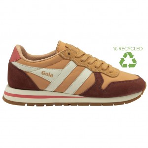 Gola Classics Daytona Chute Sneakers Rojas Blancas Colombia | 750DBCAHS