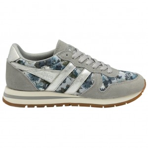 Gola Classics Daytona LBTY CG Sneakers Gris Claro Plateadas Colombia | 354IYUJNP