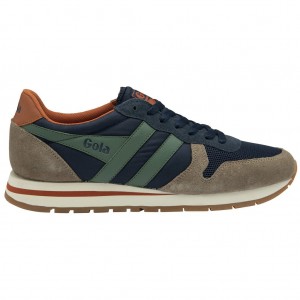 Gola Classics Daytona Sneakers Azul Marino Colombia | 582TVLXZN