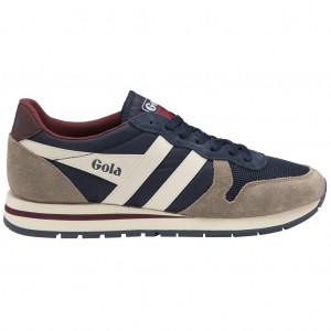 Gola Classics Daytona Sneakers Azul Marino Blancas Colombia | 709PSGOMN