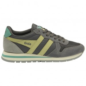 Gola Classics Daytona Sneakers Limón Colombia | 729FBKYHX