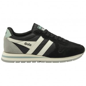 Gola Classics Daytona Sneakers Negras Blancas Colombia | 032KNUXCB