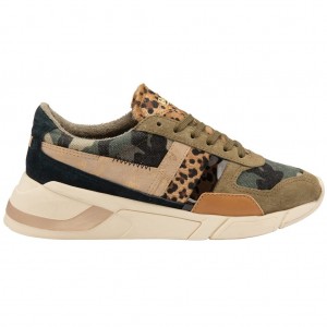 Gola Classics Eclipse Mode Sneakers Camuflaje Leopardo Colombia | 872AEPBKG