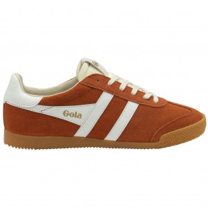 Gola Classics Elan Sneakers Naranjas Blancas Colombia | 534ATNGOE