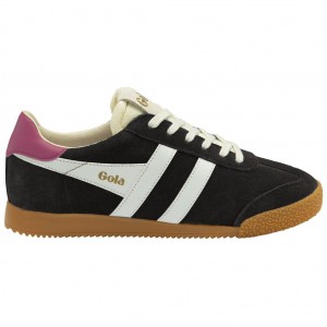 Gola Classics Elan Sneakers Negras Blancas Fucsia Colombia | 864CBANJV