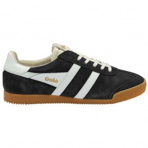 Gola Classics Elan Sneakers Negras Blancas Colombia | 206TIZNQF