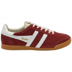 Gola Classics Elan Sneakers Rojas Oscuro Blancas Colombia | 869WDQBTO