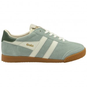 Gola Classics Elan Sneakers Verde Blancas Colombia | 068XGKYFC