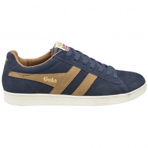 Gola Classics Equipe Suede Sneakers Azul Marino Colombia | 183TRZAWF