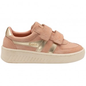 Gola Classics Grandslam Pearl Strap Sneakers Rosas Colombia | 789WPFRXQ