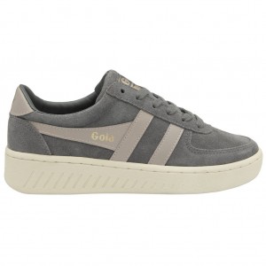 Gola Classics Grandslam Suede Sneakers Ash Blossom Colombia | 136MPQWIX