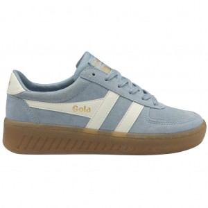 Gola Classics Grandslam Suede Sneakers Blancas Colombia | 049OAZGTL