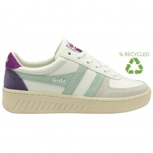 Gola Classics Grandslam Trident Sneakers Blancas Colombia | 357ZVDYLR