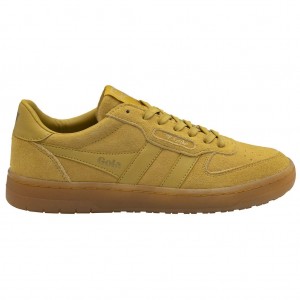 Gola Classics Hawk Suede '86 Sneakers Moutarde Colombia | 489GTYVWQ