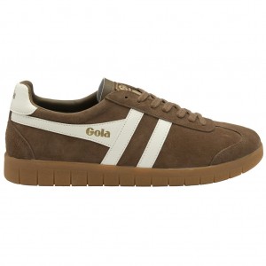 Gola Classics Hurricane Suede Sneakers Blancas Colombia | 601YCHELU
