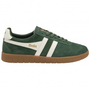 Gola Classics Hurricane Suede Sneakers Blancas Colombia | 749YZQXEB