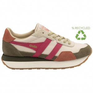 Gola Classics Indiana Sneakers Kaki Colombia | 289OPXLIV