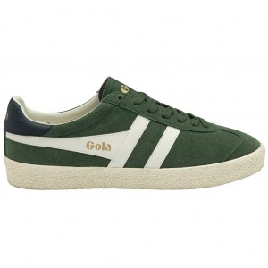 Gola Classics Medallist Sneakers Blancas Azul Marino Colombia | 016LITVUQ