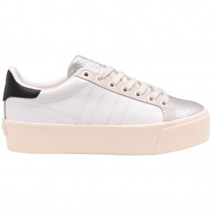 Gola Classics Orchid Platform Viper Sneakers Blancas Plateadas Colombia | 759VUGONI