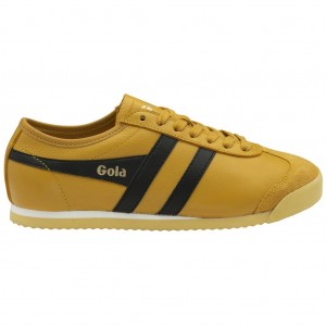 Gola Classics Race Leather Sneakers Negras Colombia | 765WOMFIS