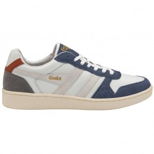 Gola Classics Rebound Quadrant Sneakers Blancas Colombia | 180DPCLJU