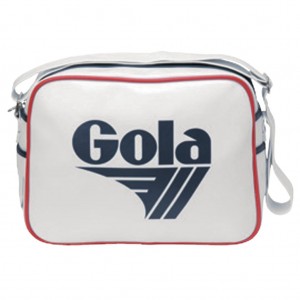Gola Classics Redford Messenger Bag Blancas Azul Marino Rojas Colombia | 325DXWRVS