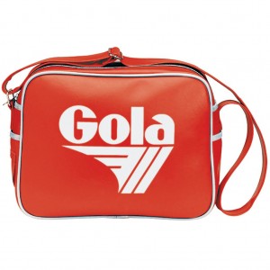 Gola Classics Redford Messenger Bag Rojas Blancas Colombia | 987UVQXAK