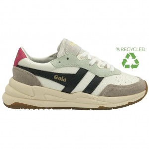Gola Classics Saturn Quadrant Sneakers Blancas Gris Colombia | 492WQTFBP