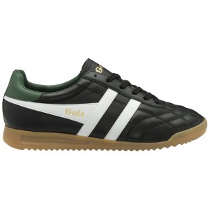 Gola Classics Stadium Sneakers Negras Blancas Colombia | 685NTHEDQ