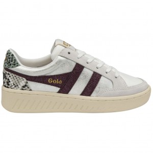 Gola Classics Superslam Blaze Sneakers Blancas Colombia | 596GSXFZP