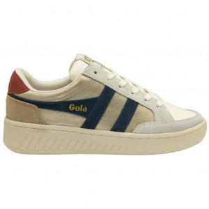 Gola Classics Superslam Blaze Sneakers Doradas Naranjas Colombia | 023UOKVDF