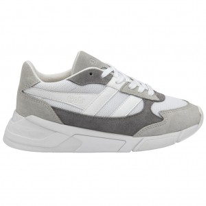 Gola Classics Tempest Sneakers Blancas Gris Claro Colombia | 918GIDFYQ