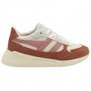 Gola Classics Tempest Sneakers Blancas Naranjas Coral Rosas Colombia | 470KGYTLR