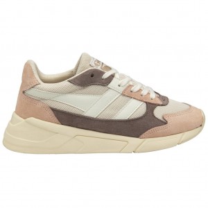 Gola Classics Tempest Sneakers Blancas Rosas Colombia | 305VCENKY